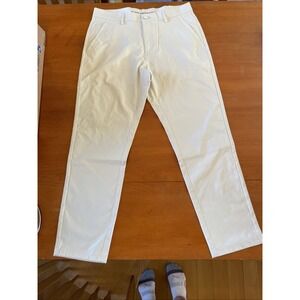 Marcus Pierce Birch W31 L28 Pants Men's Zipper Back Pockets